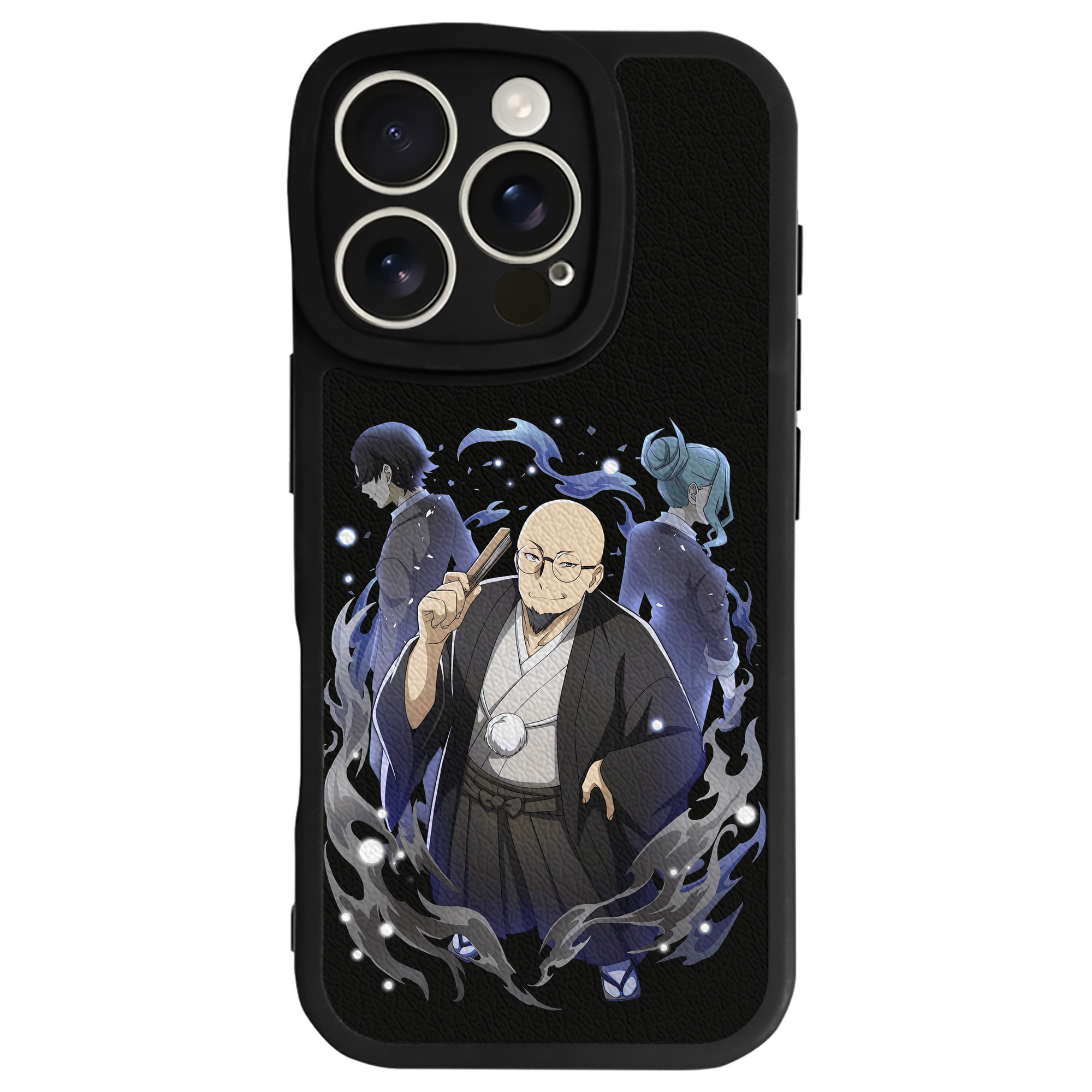 （画像用） 文豪ストレイドッグス Bungo Stray Dogs 【iPhone 16シリーズ対応】シリコンスマホケース（レザー調） 材質：シリコン